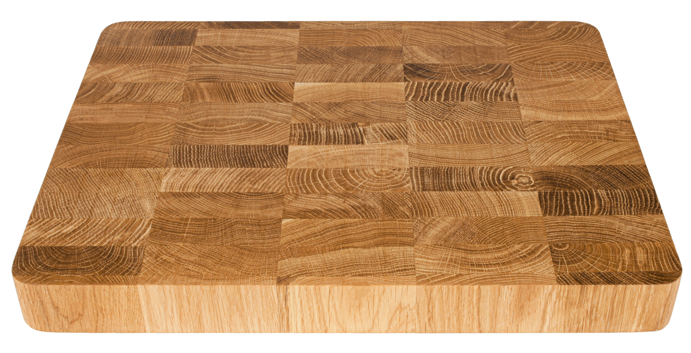 Cutting & Chopping Board, End Grain, Oak - SliceTop