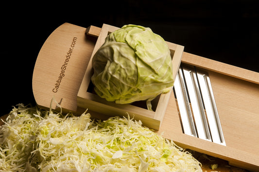 How to Make Sauerkraut Using Cabbage Shredder