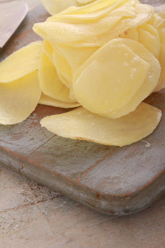 Baked Sauerkraut & Sliced Potato