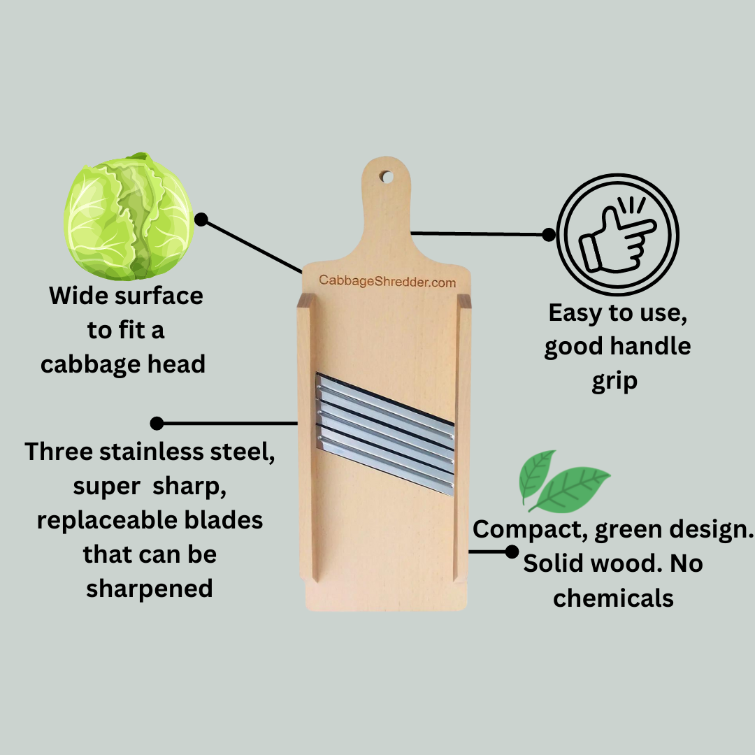 Compact Cabbage Shredder