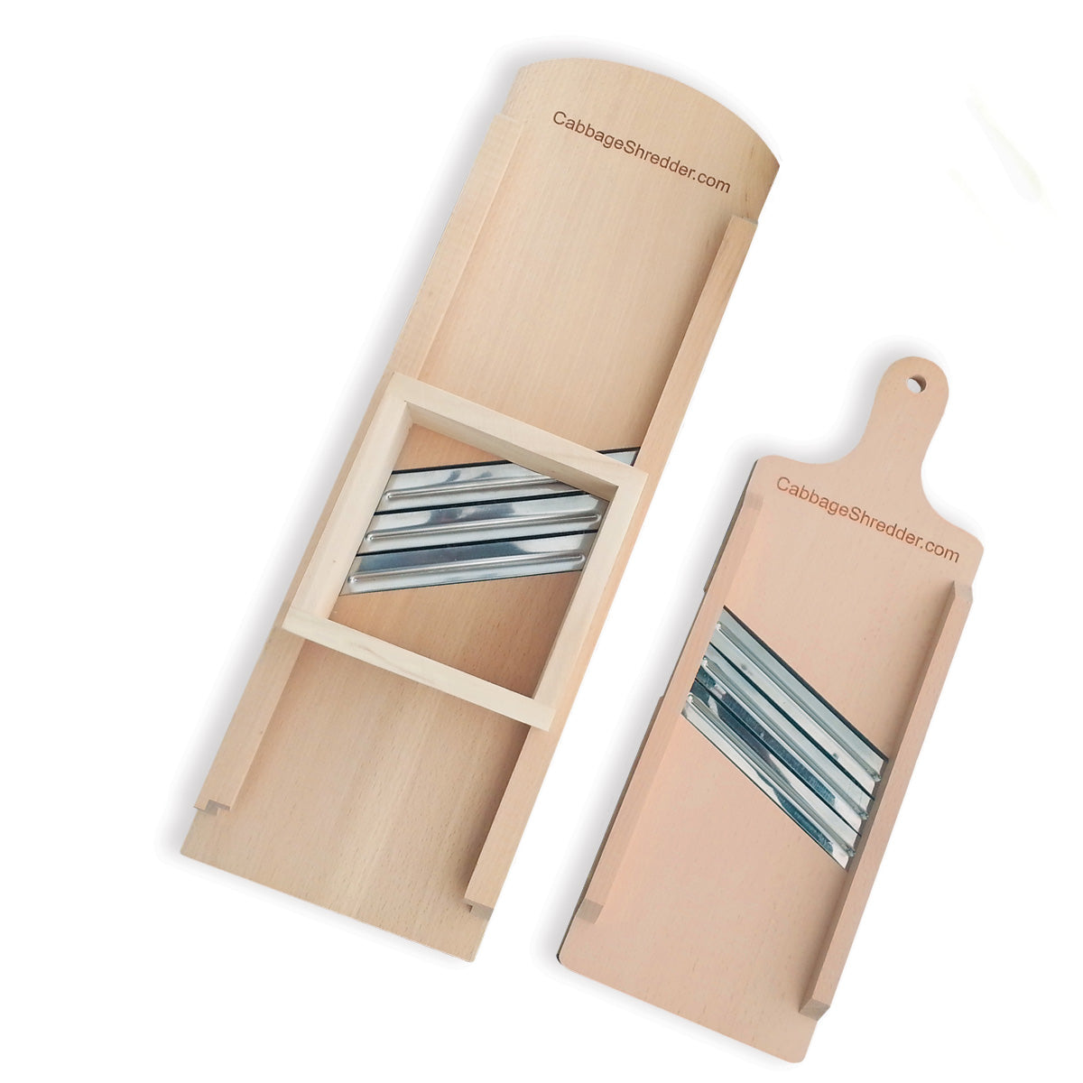 Wooden Cabbage Shredders 2in1 package